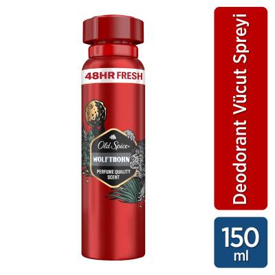 Old Spice Wolfthorn Erkek Deodorant Vücut Spreyi 150 Ml - 1