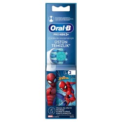 Oral-B Şarjlı Diş Fırçası Yedek Başlığı Spiderman 2 Adet Ürün - 2