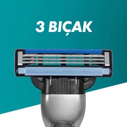 Gillette Mach3 Yedek Tıraş Bıçağı 18 Adet Karton Paket - 4