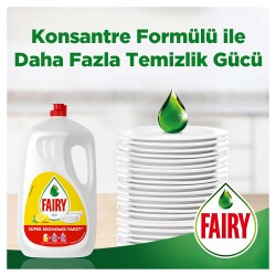 Fairy Süper Ekonomik Paket Sıvı Bulaşık Deterjanı 2600 Ml Limon Kokulu - 6