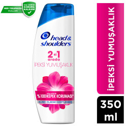 Head & Shoulders İpeksi Yumuşaklık 2'Si 1 Arada Kepeğe Karşı Etkili Şampuan 350 Ml - 1