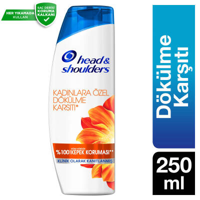 Head & Shoulders Kadınlara Özel Dökülme Karşıtı Kepeğe Karşı Etkili Şampuan 250 Ml - 1