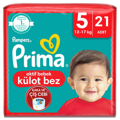 Pampers Kulot Bez Carry Pack S5 21Ct - 1