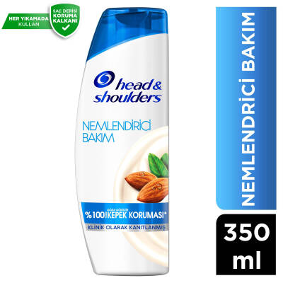 Head & Shoulders Ekstra Nemlendirici Bakım Kepeğe Karşı Karşı Etkili Şampuan 350 Ml - 1