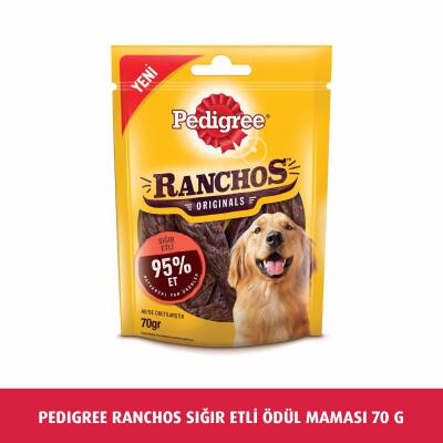 Pedigree Ranchos Sığır Etli Ödül Maması 70 G 2024 - 1