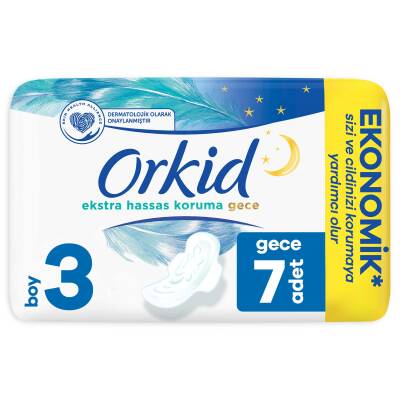 Orkid Extra Hassas Koruma Tekli Gece (Boy 3) - 1