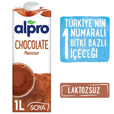 Alpro Çikolatalı Soya Sütü 1 L - 1