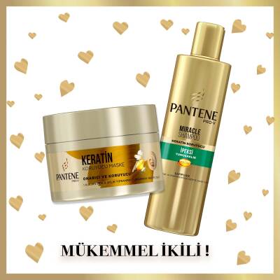 Pantene Miracle Şampuan İpeksi Yumuşaklık Keratin Koruyuculu 250 Ml, Kuru, Mat Ve Elektriklenmeye Eğilimli Saçlar İçin - 5