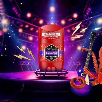 Old Spice Deo Stıck Ap Rockstar 50Ml - 7