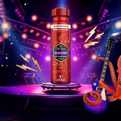 Old Spice Deo Stıck Spray Rockstar 150Ml - 7