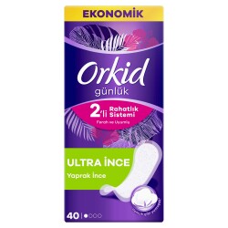 Orkid Yaprak Günlük Ped Normal Ekonomik Paket 40 Ped - 2