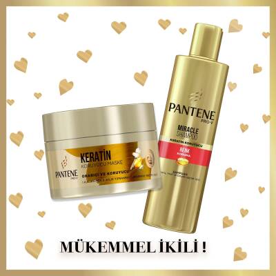 Pantene Miracle Şampuan Renk Koruma Keratin Koruyuculu 250 Ml, Kuru, Mat Ve Boyalı Saçlar İçin - 5