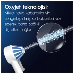 Oral-B Ağız Sağlığı Merkezi Ağız Duşu: Ağız duşu, 1 Oxyjet Başlığı, 1 Su Jeti Başlığı - 6