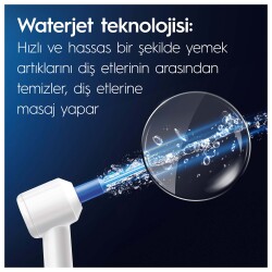 Oral-B Ağız Sağlığı Merkezi Ağız Duşu: Ağız duşu, 1 Oxyjet Başlığı, 1 Su Jeti Başlığı - 8