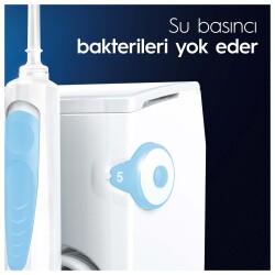 Oral-B Ağız Sağlığı Merkezi Ağız Duşu: Ağız duşu, 1 Oxyjet Başlığı, 1 Su Jeti Başlığı - 10