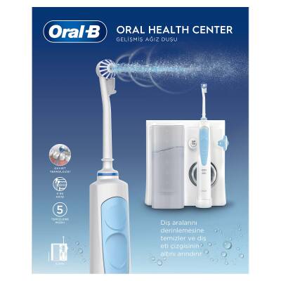 Oral-B Ağız Sağlığı Merkezi Ağız Duşu: Ağız duşu, 1 Oxyjet Başlığı, 1 Su Jeti Başlığı - 16