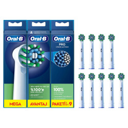 Oral-B Cross Action Şarjlı Diş Fırçası Yedek Başlığı 9’lu - 1