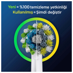 Oral-B Cross Action Şarjlı Diş Fırçası Yedek Başlığı 9’lu - 7