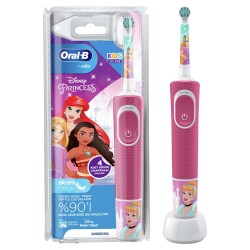 Oral B D100 Çocuk Şarjlı Diş Fırçası Princess - 1