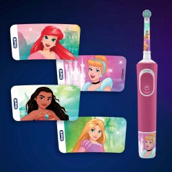 Oral B D100 Çocuk Şarjlı Diş Fırçası Princess - 4