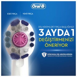 Oral-B D100 Şarj Edilebilir Diş Fırçası 3 Boyutlu Beyazlık Pembe - 13