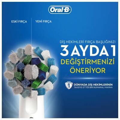 Oral-B D150 Şarj Edilebilir Diş Fırçası + 1 Yedek Başlık - 13