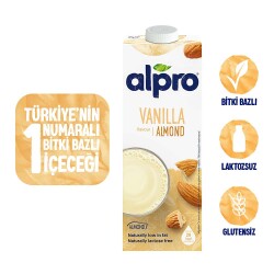 Alpro Vanilya Badem İçeceği 1 Lt - 1