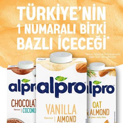 Alpro Vanilya Badem İçeceği 1 Lt - 6