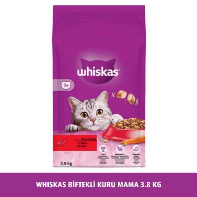 Whiskas Biftek 3800 Gr - 1