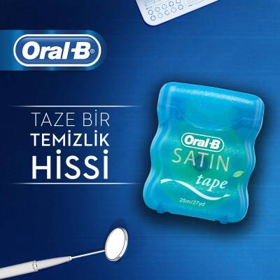 Oral-B Diş İpi Satin Tape 25 m - 8