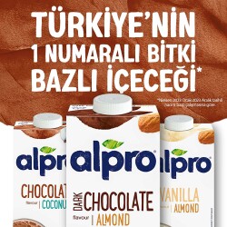 Alpro Bitter Çikolata Badem İçeceği 1 Lt - 5