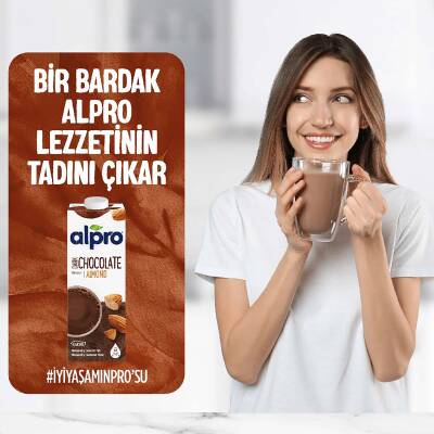 Alpro Bitter Çikolata Badem İçeceği 1 Lt - 6