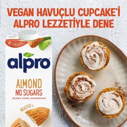 Alpro Şekersiz Badem Sütü 1 L - 2