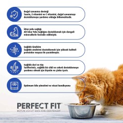 Perfect Fit Active Sığırlı Yetişkin Kedi Maması 1400 G - 4