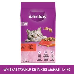 Whiskas Kısır Tavuklu Kuru Mama 1400 Gr - 2