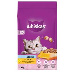 Whiskas Kısır Tavuklu Kuru Mama 1400 Gr - 4