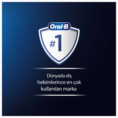 Oral-B Pro 3 - 3900 - Siyah Beyaz 2'li Şarj Edilebilir Diş Fırçası Seti - 7