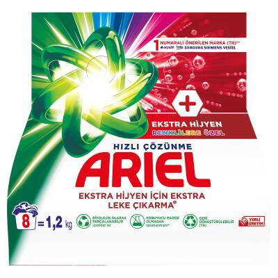 Arıel Toz Dt. Oxı Extra Hygıene 1.2Kg - 2