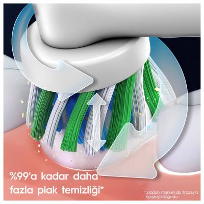 Oral-B Pro Series 1 Pembe Elektrikli Diş Fırçası, 1 Diş Fırçası Başlığı, Braun Tasarımı - 6