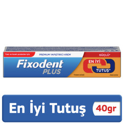 Fıxodent Diş Protez Yapıştırıcı Krem Güçlü Tutuş 40G - 1