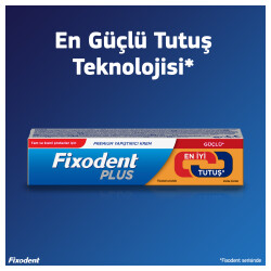 Fıxodent Diş Protez Yapıştırıcı Krem Güçlü Tutuş 40G - 6