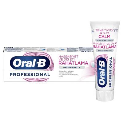 Oral-B Professional Hassasiyet ve Diş Eti RAHATLAMA Hassas Beyazlık Diş Macunu 75ml - 4