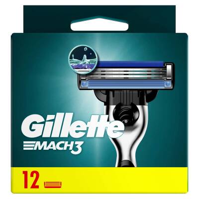 Gillette Mach3 Yedek Tıraş Bıçağı 12 Adet - 2