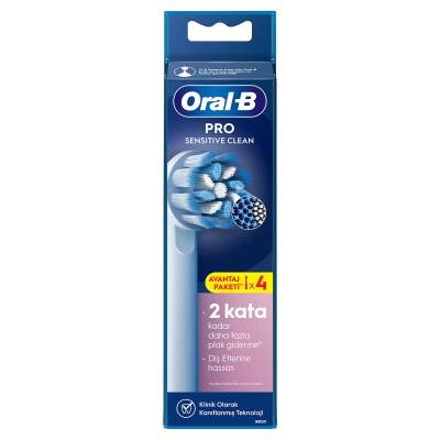 Oral-B Şarjlı Diş Fırçası Yedek Başlığı Sensitive X-Filament 2 adet ürün - 4