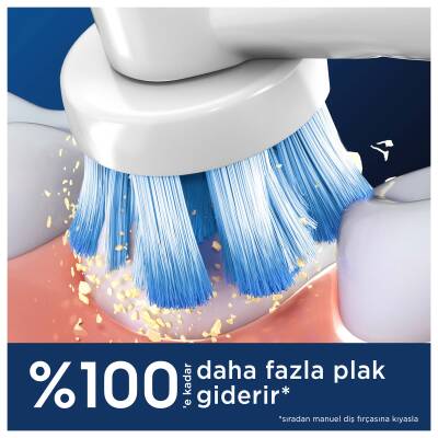 Oral-B Şarjlı Diş Fırçası Yedek Başlığı Sensitive X-Filament 2 adet ürün - 6