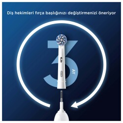 Oral-B Şarjlı Diş Fırçası Yedek Başlığı Sensitive X-Filament 2 adet ürün - 8