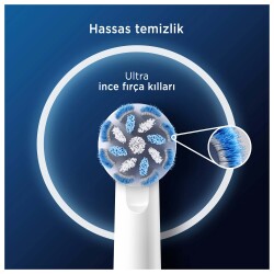 Oral-B Şarjlı Diş Fırçası Yedek Başlığı Sensitive X-Filament 2 adet ürün - 12