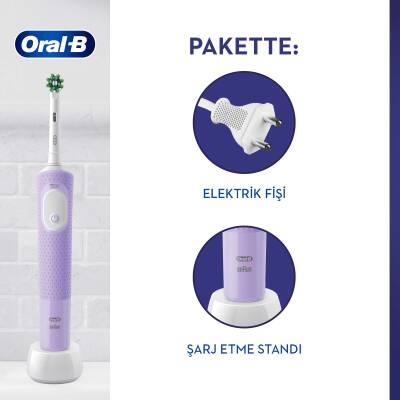 Oral-B Şarjlı/Elektrikli Diş Fırçası Vitality Pro Beyaz Koruma ve Temizlik - 2