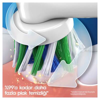 Oral-B Şarjlı/Elektrikli Diş Fırçası Vitality Pro Beyaz Koruma ve Temizlik - 4