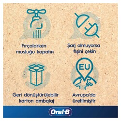 Oral-B Şarjlı/Elektrikli Diş Fırçası Vitality Pro Beyaz Koruma ve Temizlik - 10